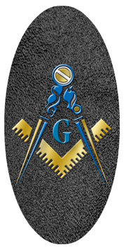 DG5000-370-SH-BK Masonic Lodge Shimmer Black